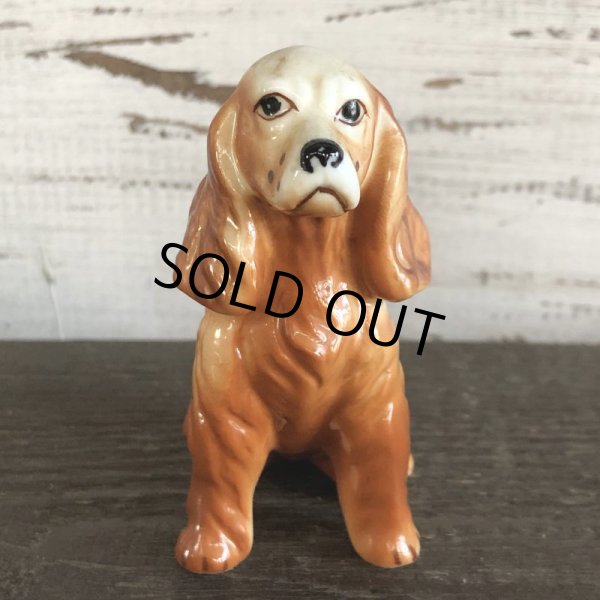 画像6: Vintage Dog American Cocker Spaniel Ceramic Statue  (S283) (6)