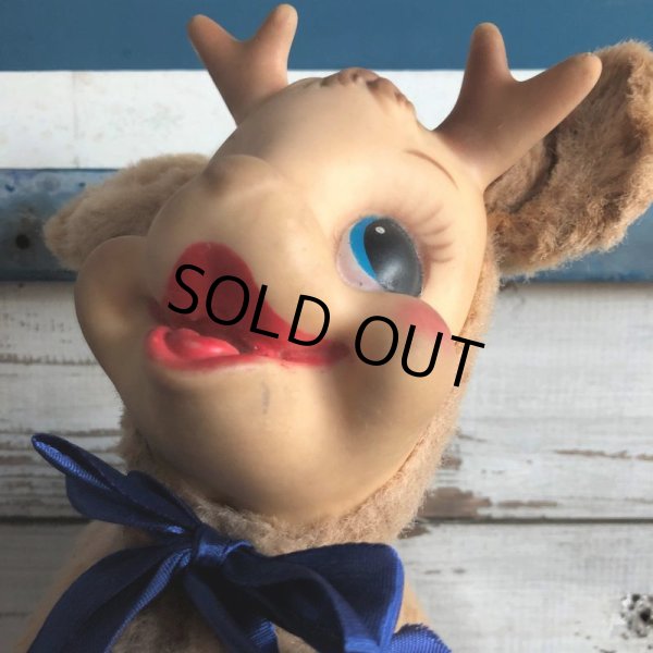画像7: Vintage Rushton Reindeer Rubber Face Doll (S294) (7)