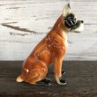 画像8: Vintage Dog Boxer Ceramic Statue  (S282) (8)