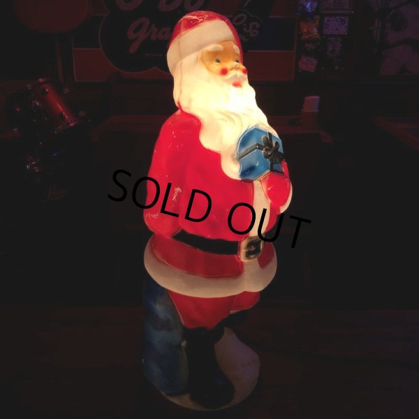 画像16: Vintage Santa Claus Lamp 85cm (S290) (16)