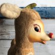 画像8: Vintage Rudolph the Red Nosed Reindeer Rubber Face Doll (S293) (8)