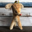画像6: Vintage Rudolph the Red Nosed Reindeer Rubber Face Doll (S293) (6)