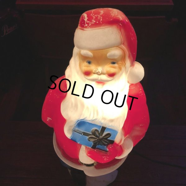 画像15: Vintage Santa Claus Lamp 85cm (S290) (15)