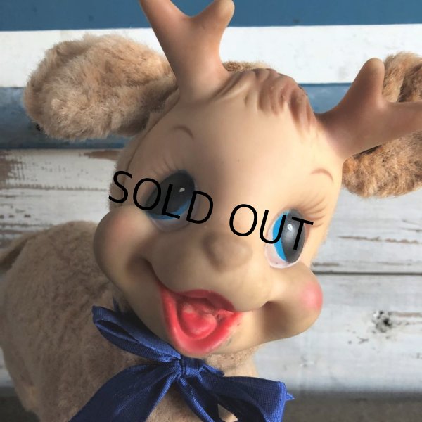 画像9: Vintage Rushton Reindeer Rubber Face Doll (S294) (9)
