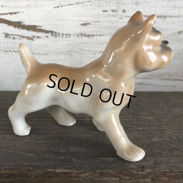 画像3: Vintage French Bulldog Ceramic Statue  (S280) (3)