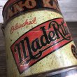 画像10: Vintage Bleached Made Rite Flour KAN-O tin pail can (S289)  (10)