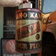 画像11: Vintage Bleached Made Rite Flour KAN-O tin pail can (S289)  (11)