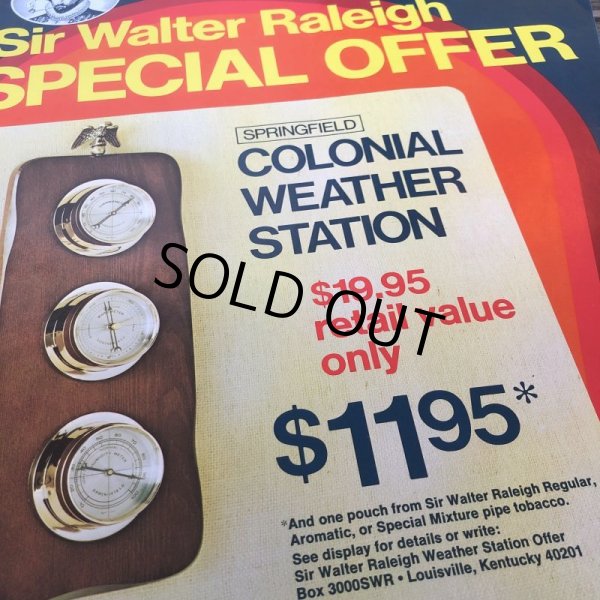 画像5: Vintage RALEIGH Cigarette Tabacco Poster Sign (S279)  (5)