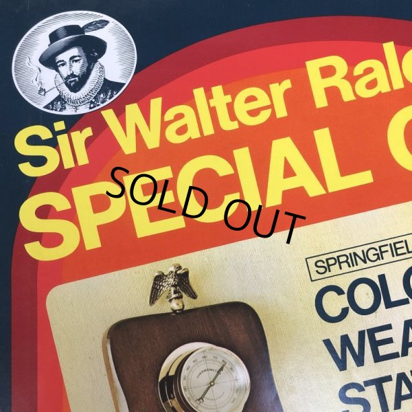 画像4: Vintage RALEIGH Cigarette Tabacco Poster Sign (S279)  (4)