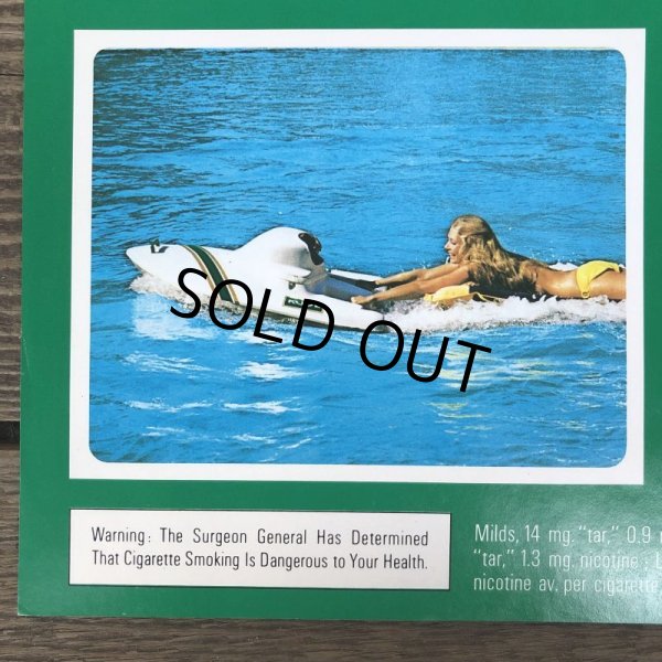 画像2: Vintage KOOL "Cool'n Easy" Cigarette Tabacco Poster Sign (S286)  (2)