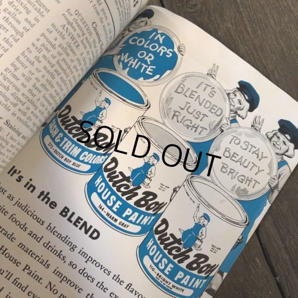 画像6: 40s Vintage Dutch Boy Paint Magazine (S293) (6)