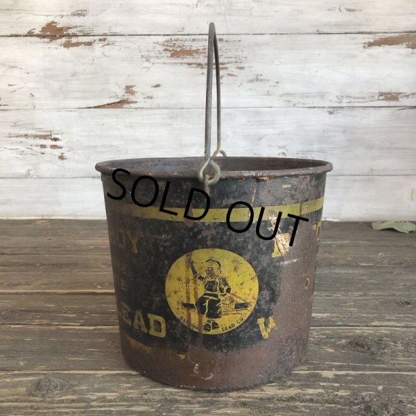 画像3: Vintage Dutch Boy Paint Pail Can 50LBS NET (S297) (3)