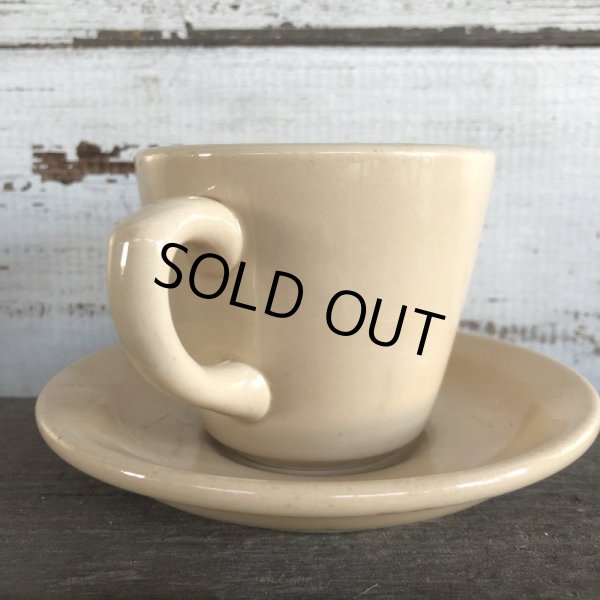 画像2: 40s Vintage Nestle Coffee Cup & Saucer (S300) (2)