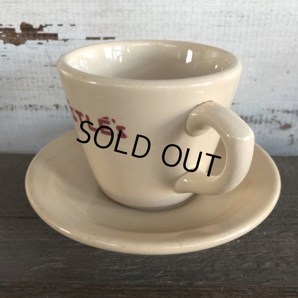 画像3: 40s Vintage Nestle Coffee Cup & Saucer (S299) (3)