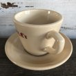 画像3: 40s Vintage Nestle Coffee Cup & Saucer (S300) (3)