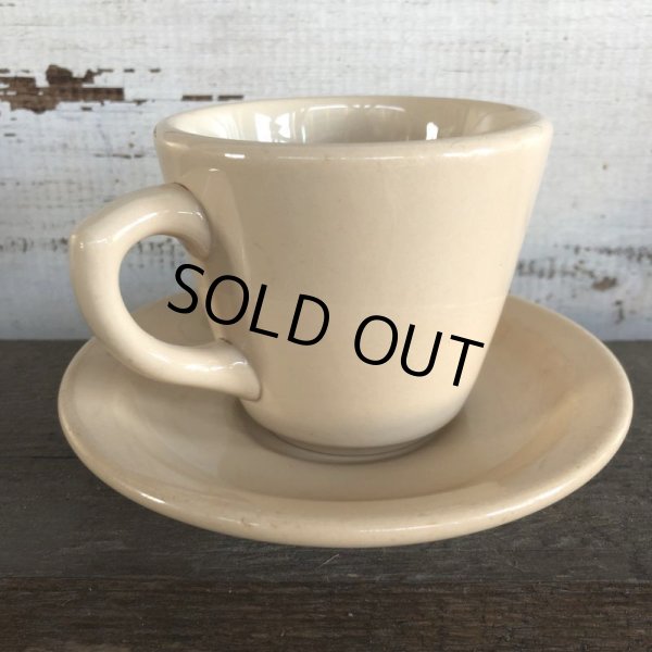 画像4: 40s Vintage Nestle Coffee Cup & Saucer (S299) (4)