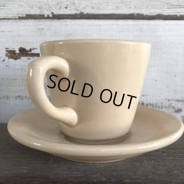 画像3: 【SALE】 40s Vintage Nestle Coffee Cup & Saucer (S301) (3)