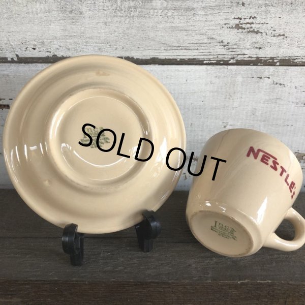 画像7: 40s Vintage Nestle Coffee Cup & Saucer (S298) (7)