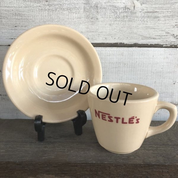 画像6: 【SALE】 40s Vintage Nestle Coffee Cup & Saucer (S301) (6)