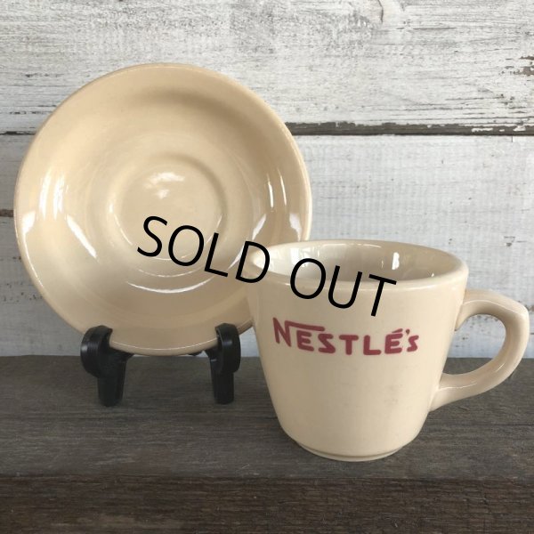 画像9: 40s Vintage Nestle Coffee Cup & Saucer (S299) (9)