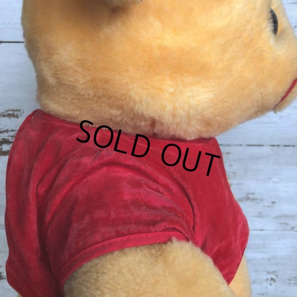 画像7: 70s Vintage Disney Winnie the Pooh Plush Doll 45cm (S303) (7)