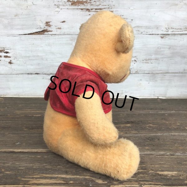 画像4: 70s Vintage Disney Winnie the Pooh Plush Doll 30cm (S302) (4)