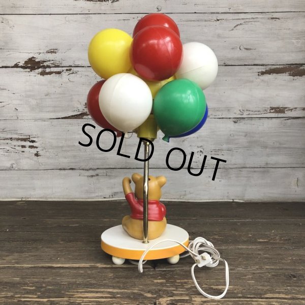 画像3: 80s Vintage Sears Winnie the Pooh Balloons Lamp (S304) (3)