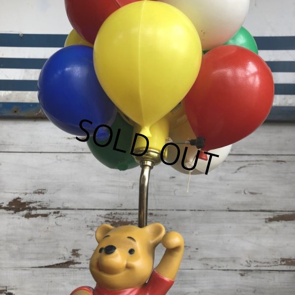 画像7: 80s Vintage Sears Winnie the Pooh Balloons Lamp (S304) (7)