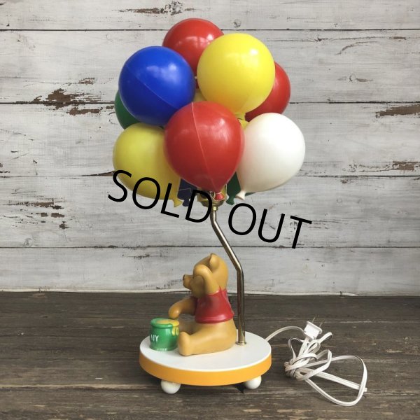 画像2: 80s Vintage Sears Winnie the Pooh Balloons Lamp (S304) (2)