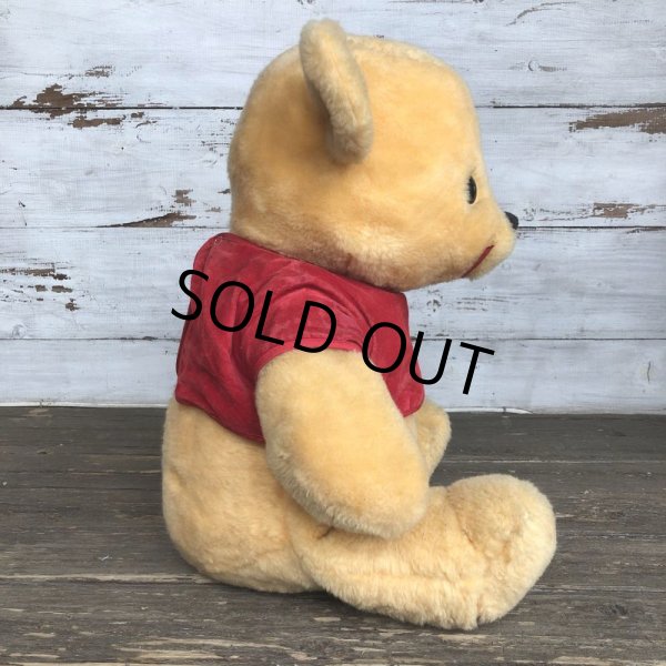 画像4: 70s Vintage Disney Winnie the Pooh Plush Doll 45cm (S303) (4)
