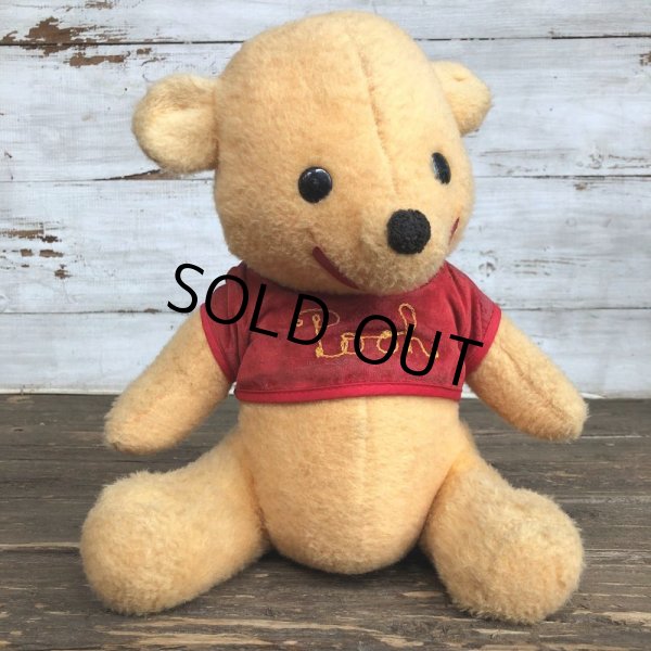 画像5: 70s Vintage Disney Winnie the Pooh Plush Doll 30cm (S302) (5)
