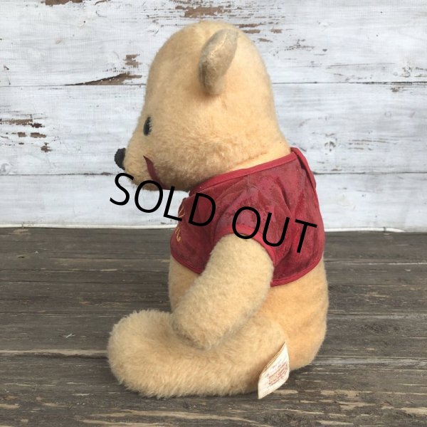 画像2: 70s Vintage Disney Winnie the Pooh Plush Doll 30cm (S302) (2)