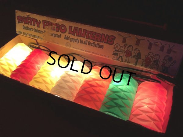 画像9: 60s Vintage RIVIERA Party Patio Bar Lights (S305) (9)