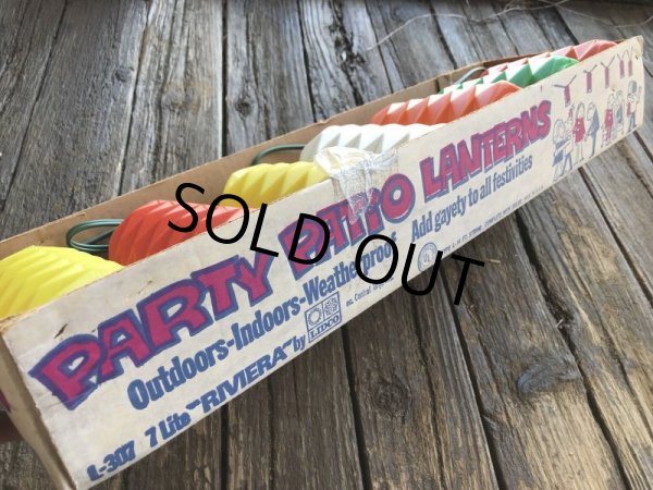 画像3: 60s Vintage RIVIERA Party Patio Bar Lights (S305) (3)