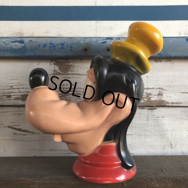画像4: 70s Vintage Disney Play Pal Head Bank Goofy (S309) (4)