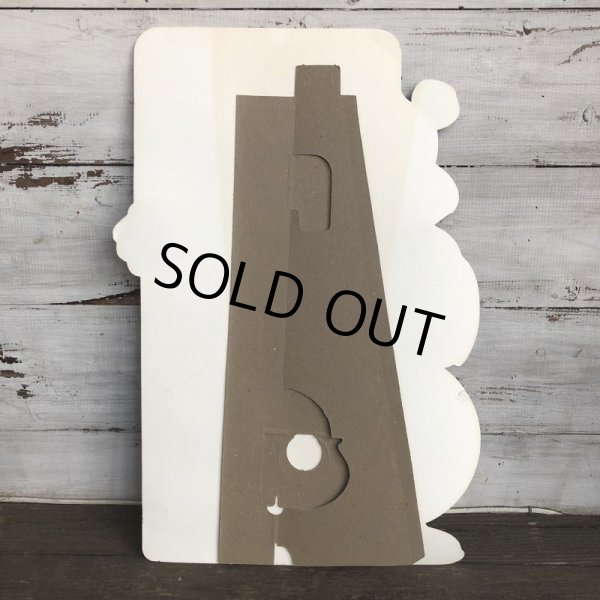 画像2: 【SALE】 Vintage Hamm's Bear Card Bord Sign (S314) (2)