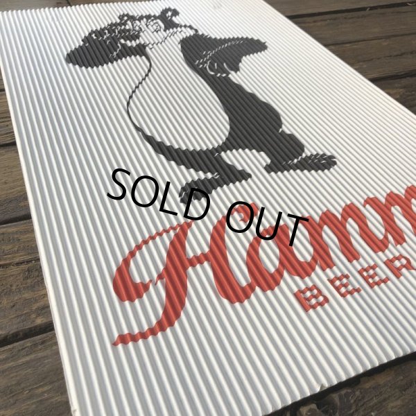 画像3: Vintage Hamm's Bear Poster Sign (S310) (3)