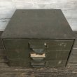 画像5: Vintage Lyon Chests 3 Drawer Mettal Tool Cabinet (S312) (5)