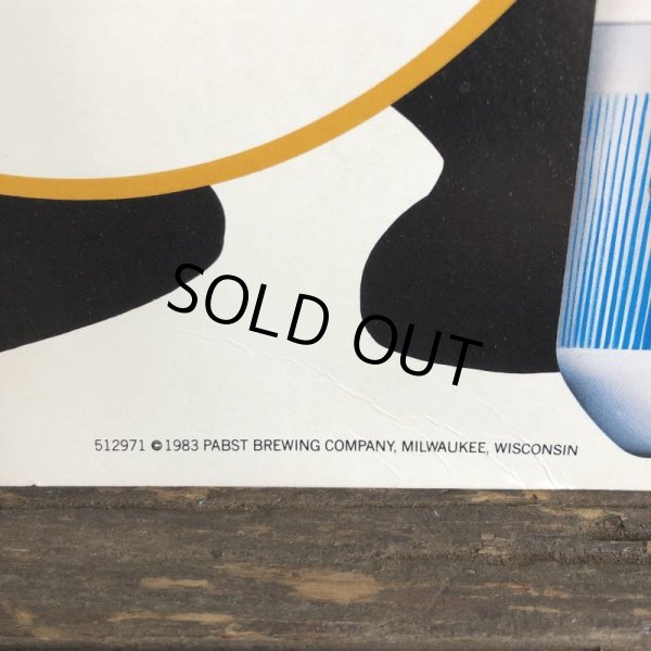 画像3: 【SALE】 Vintage Hamm's Bear Card Bord Sign (S314) (3)