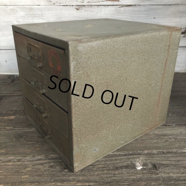 画像2: Vintage Union Chests 4 Drawer Mettal Tool Cabinet (S311) (2)
