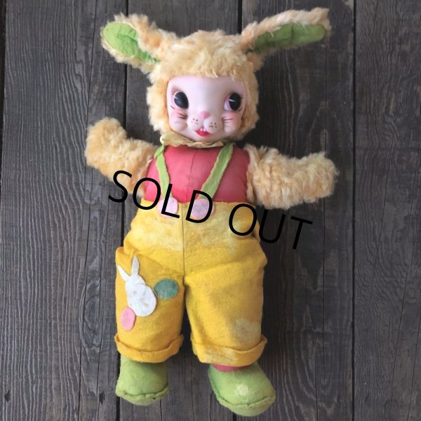 画像11: Vintage Rubber Face Bunny Doll (S328） (11)