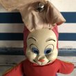 画像2: Vintage Celluloid Face Bunny Doll 45cm (S325） (2)