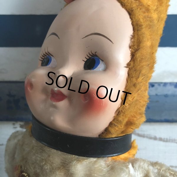 画像4: Vintage Celluloid Face Kids Doll 43cm (S319） (4)