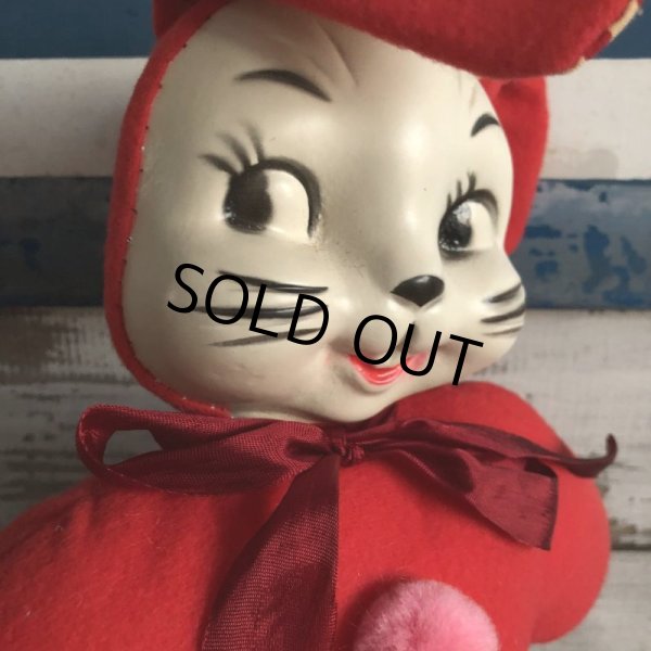 画像2: Vintage Celluloid Face Valentine Bunny Doll (S324） (2)