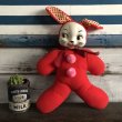 画像1: Vintage Celluloid Face Valentine Bunny Doll (S324） (1)