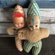 画像3: Vintage Rubber Face Baby Clown Doll Set (S323） (3)