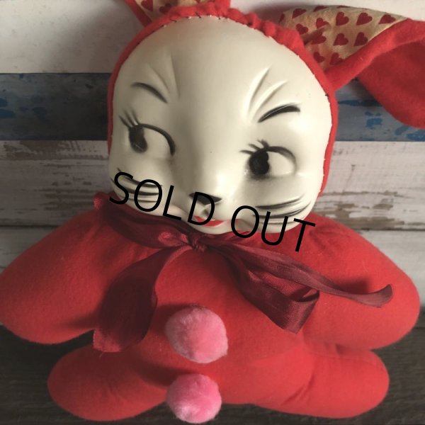 画像5: Vintage Celluloid Face Valentine Bunny Doll (S324） (5)