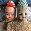 画像2: Vintage Rubber Face Baby Clown Doll Set (S323） (2)