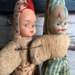 画像9: Vintage Rubber Face Baby Clown Doll Set (S323） (9)