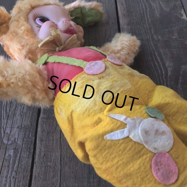 画像16: Vintage Rubber Face Bunny Doll (S328） (16)